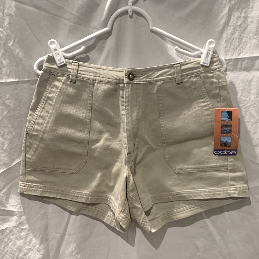 Oobē Khaki Utility Shorts NEW with tags
